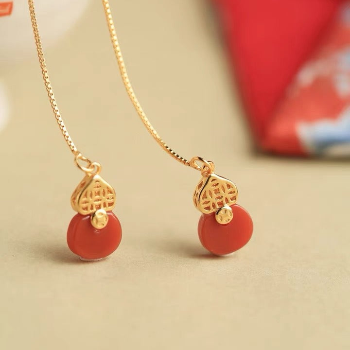 Delicate Artisan Silver Earring