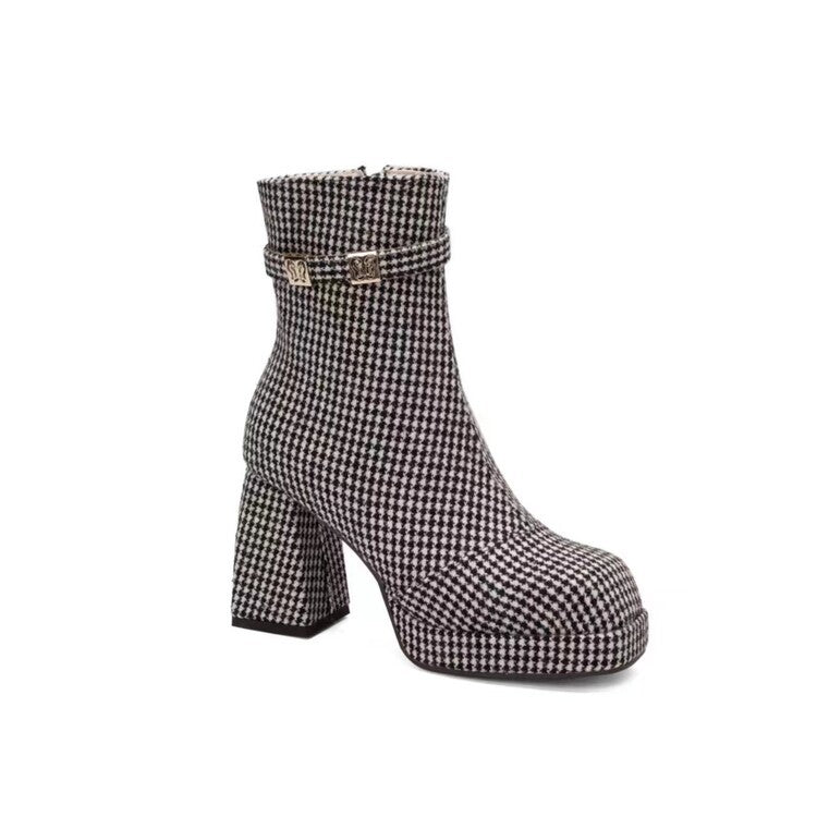 Classic Orthopedic Boots with Timeless Style