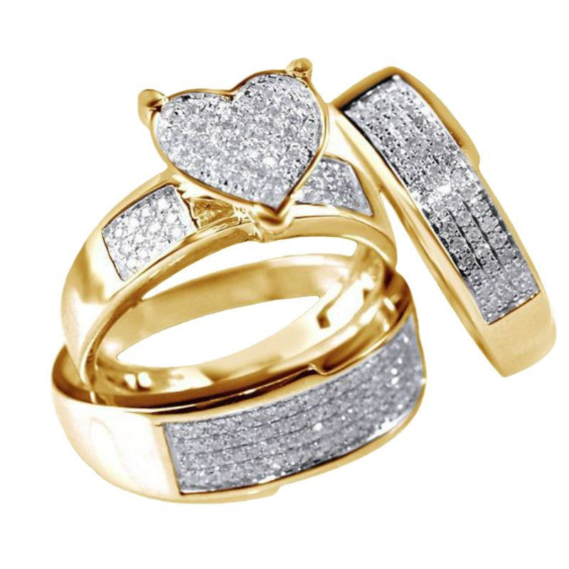 Beautiful Gold Set with Unique Style