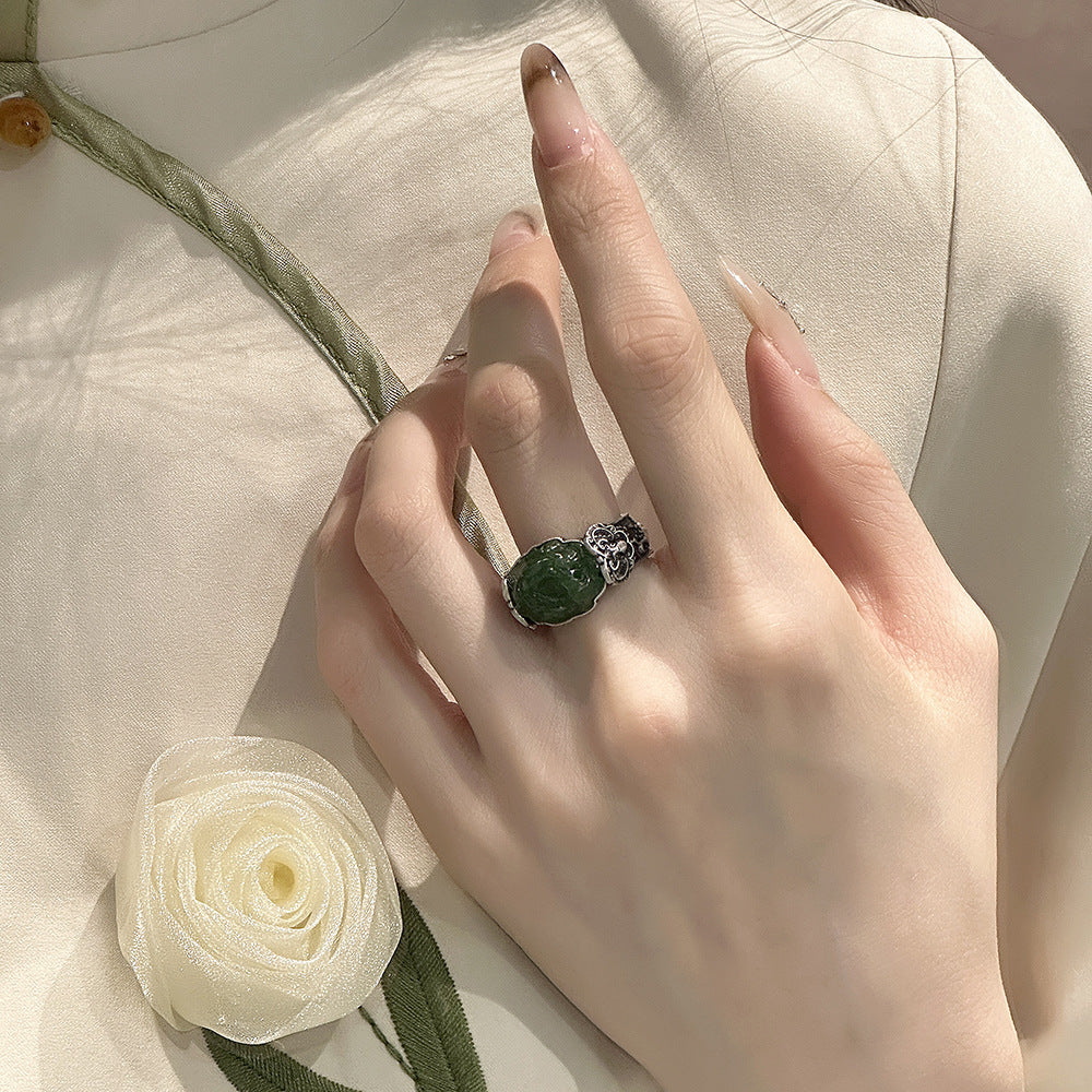 Romantic Silver Ring for Special Moments