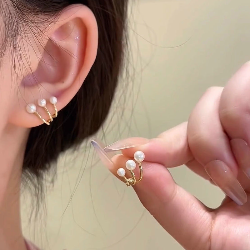 Romantic Pearl Earring for Special Moments