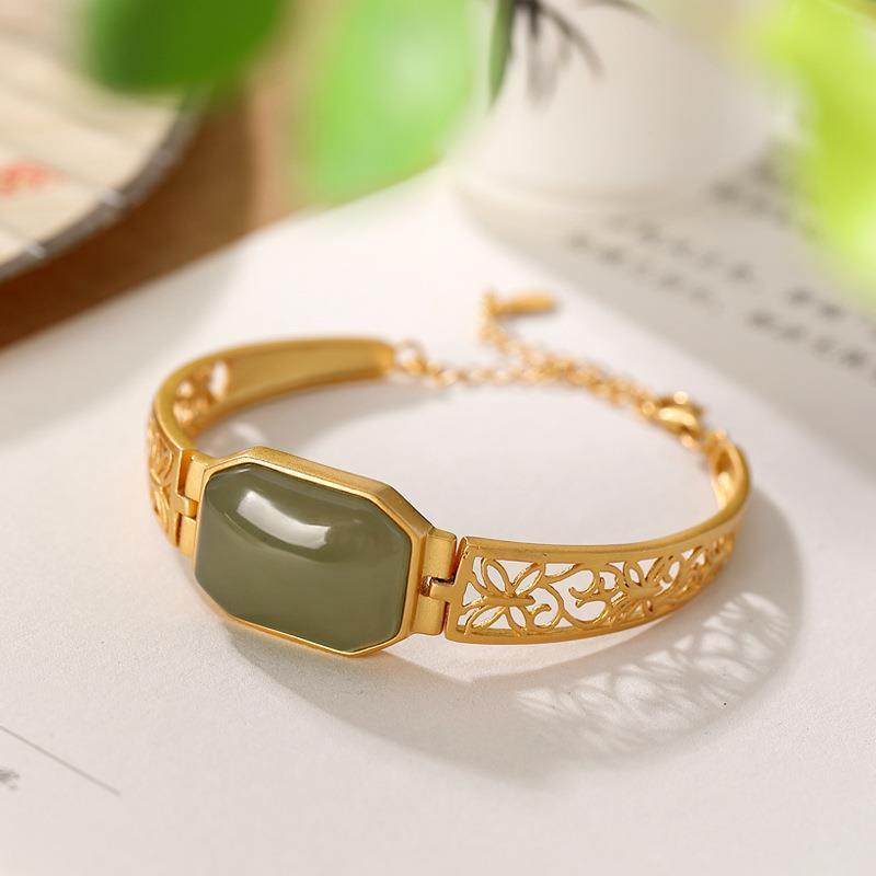 Delicate Artisan Gold Bracelet