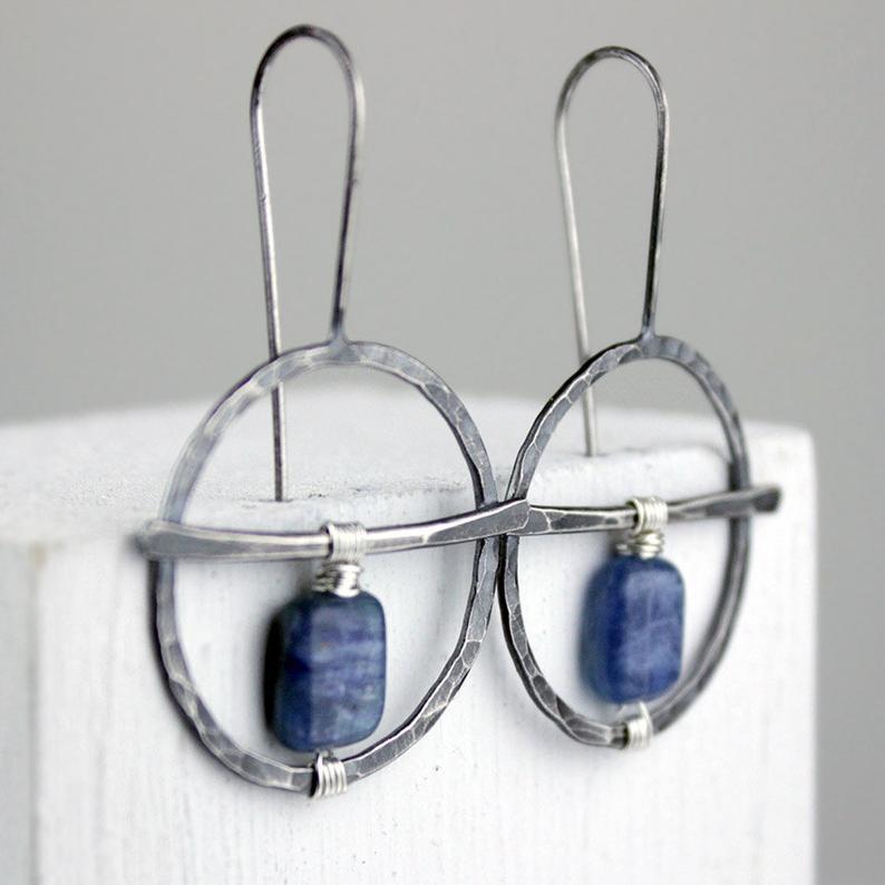 Beautiful Silver Earring with Unique Style