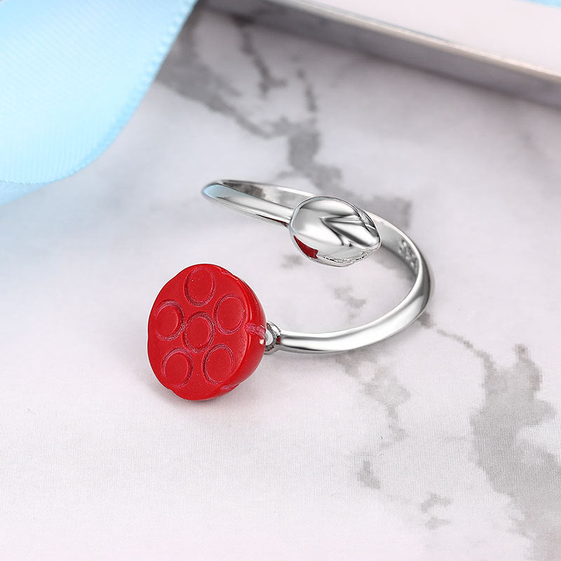 Romantic Silver Ring for Special Moments