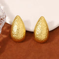 Delicate Artisan Gold Earring