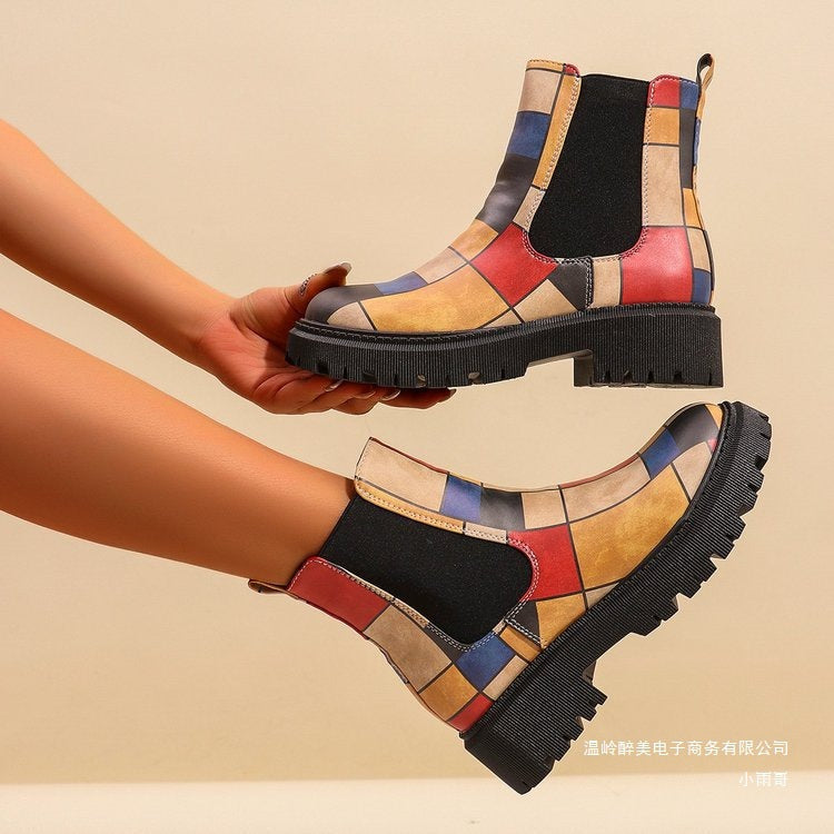 Vintage Inspired Orthopedic Boots