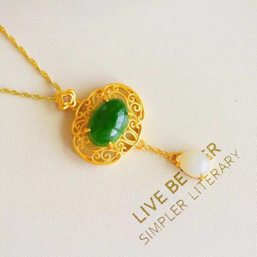 Delicate Artisan Gold Necklace
