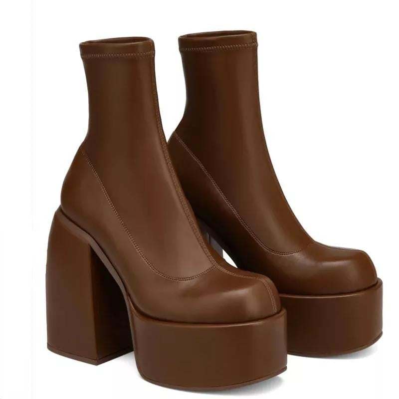 Classic Orthopedic Boots with Timeless Style