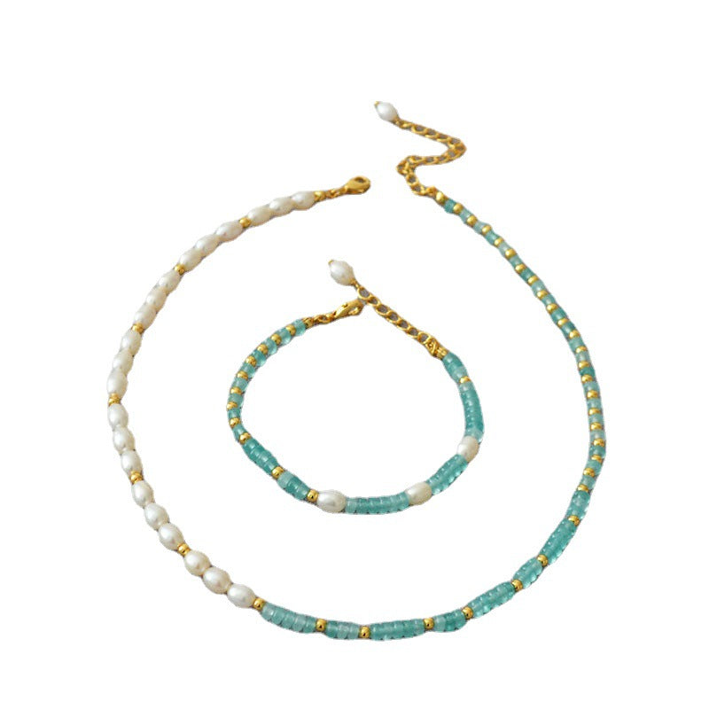 Delicate Artisan Pearl Necklace