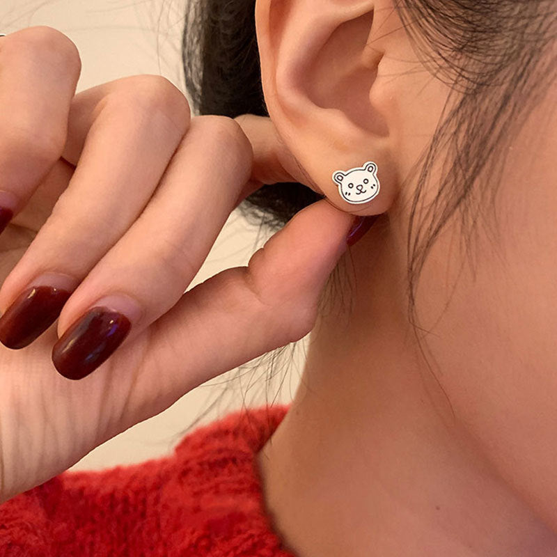 Beautiful Silver Earring with Unique Style