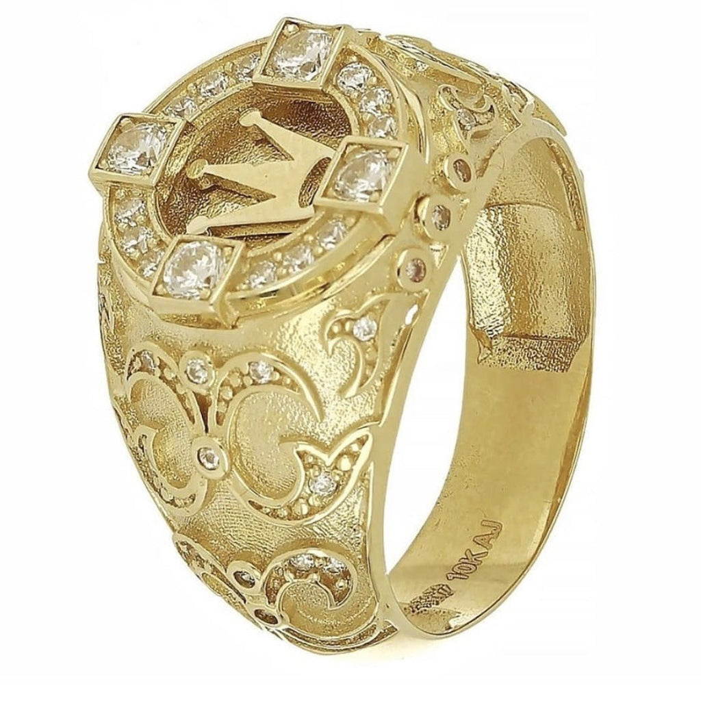 Delicate Artisan Gold Ring