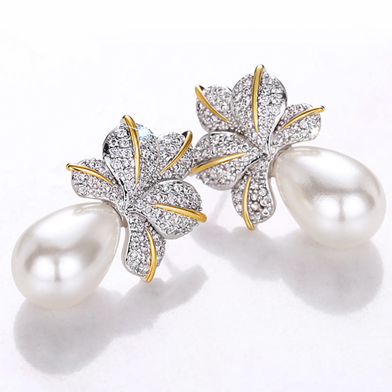 Vintage Handmade Pearl Earring