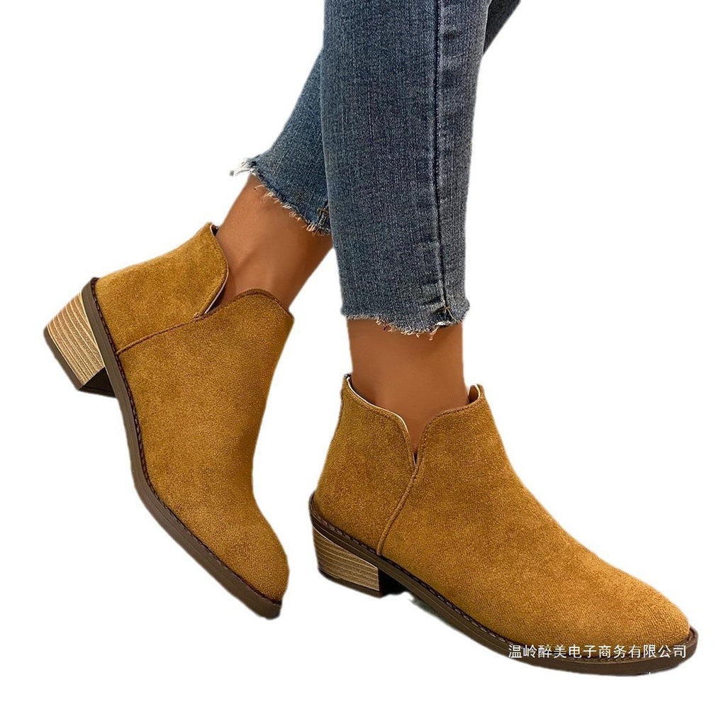 Classic Orthopedic Boots with Timeless Style