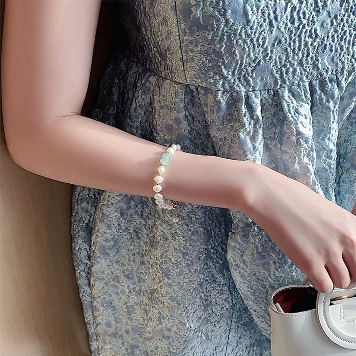 Vintage Handmade Pearl Bracelet