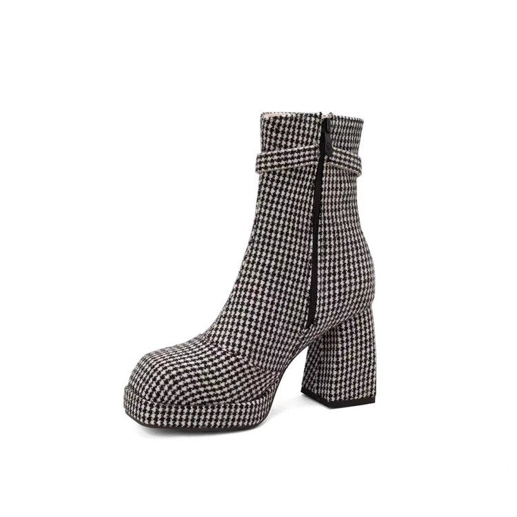Classic Orthopedic Boots with Timeless Style
