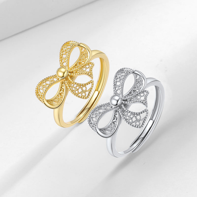 Romantic Silver Ring for Special Moments