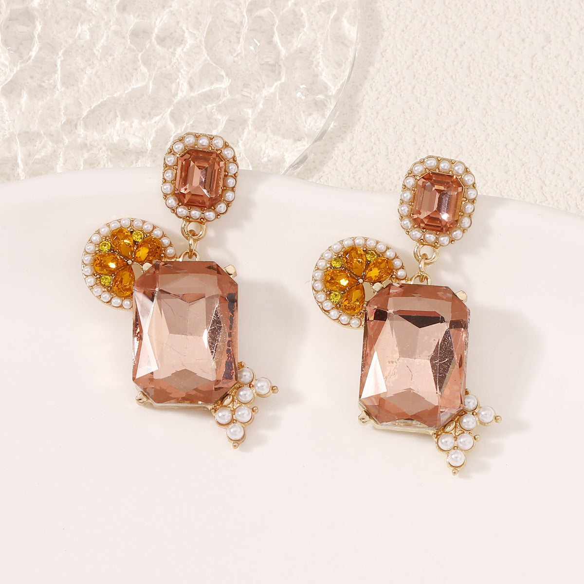 Delicate Artisan Pearl Earring