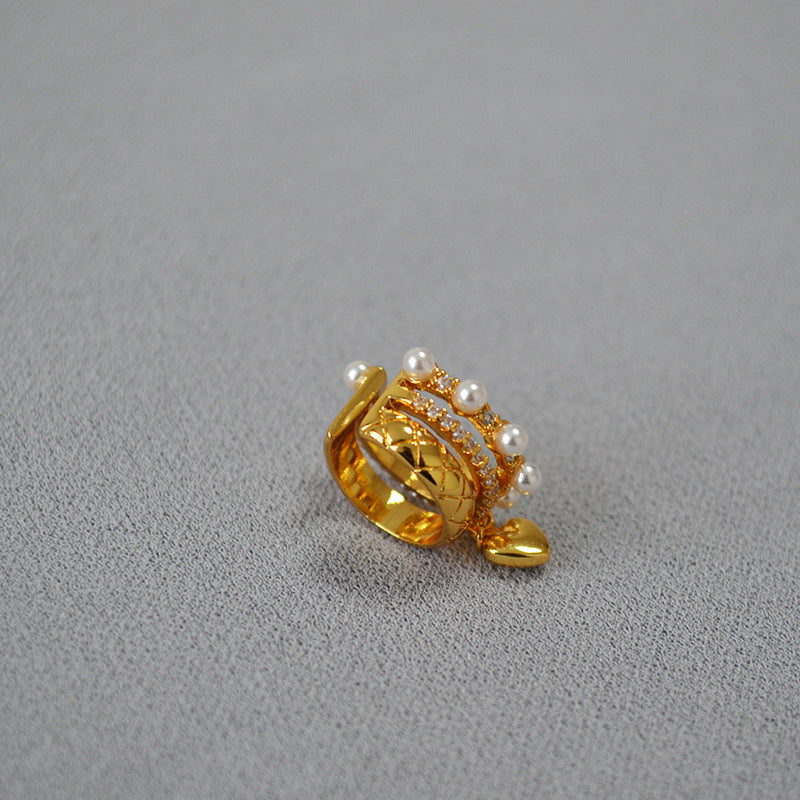 Vintage Handmade Pearl Earring