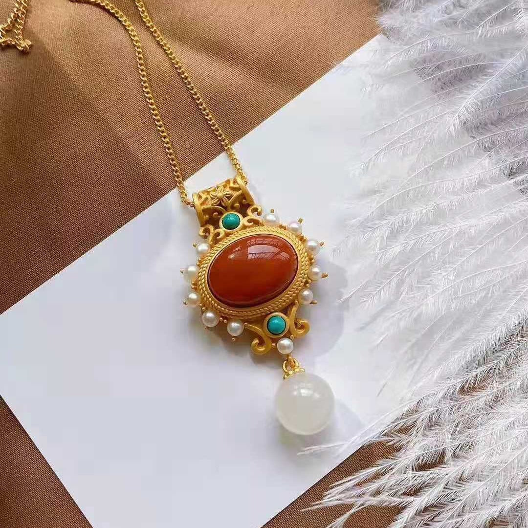 Delicate Artisan Gold Necklace