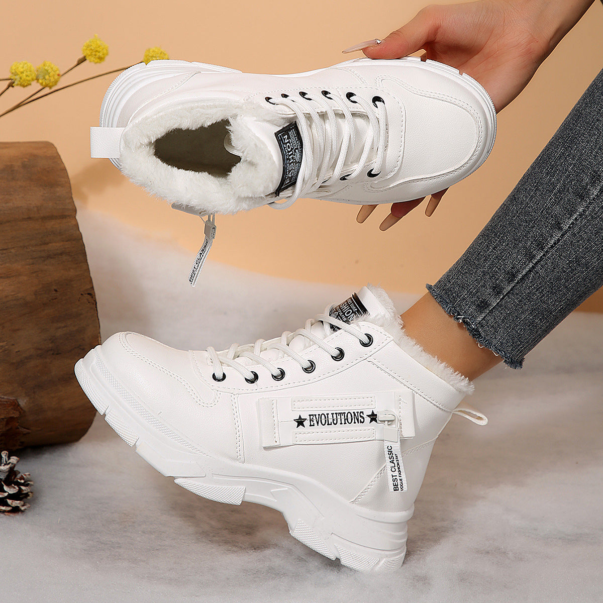 Classic Orthopedic Boots with Timeless Style