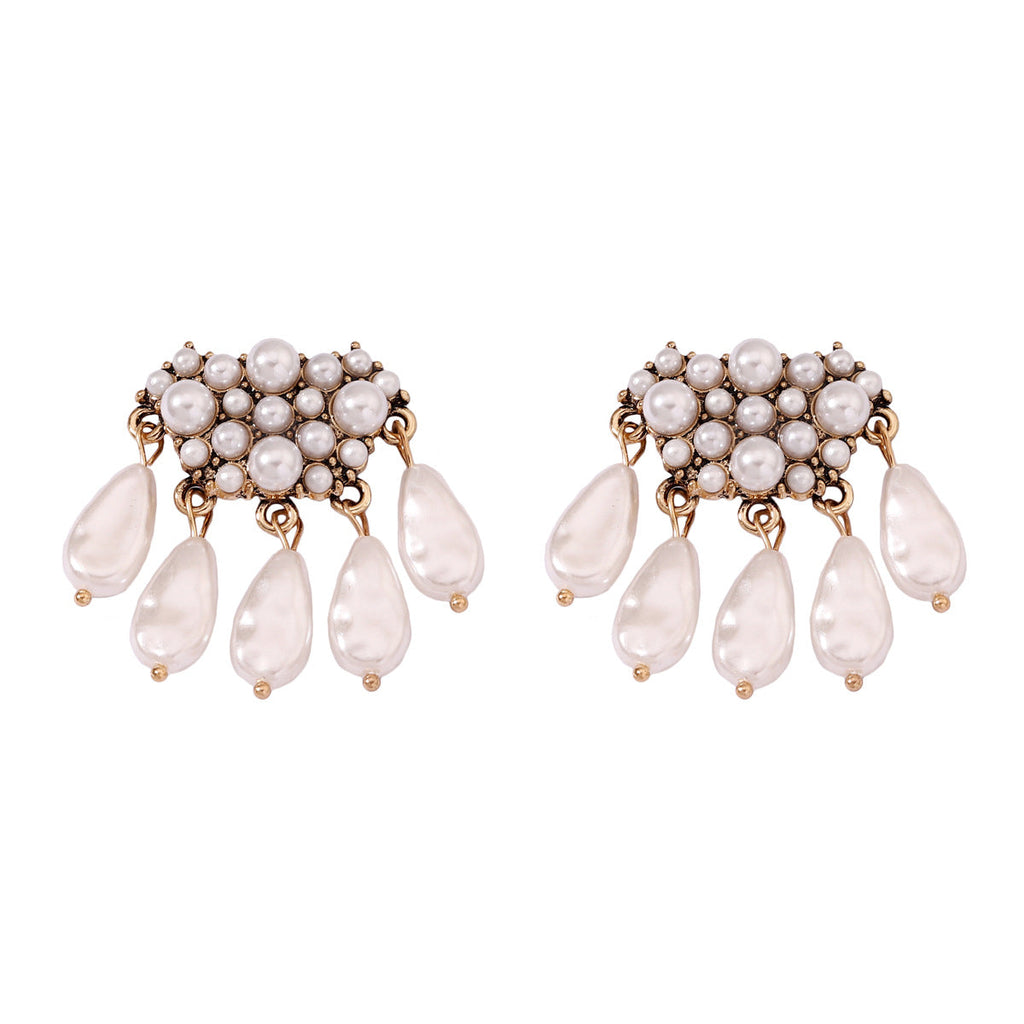 Delicate Artisan Pearl Earring