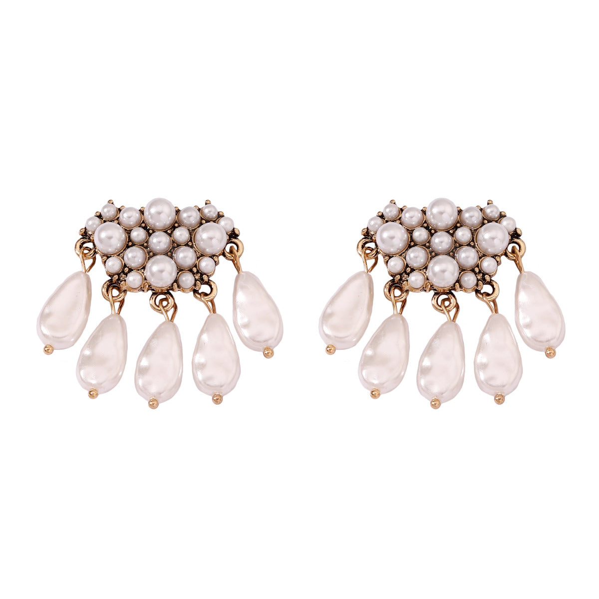 Delicate Artisan Pearl Earring