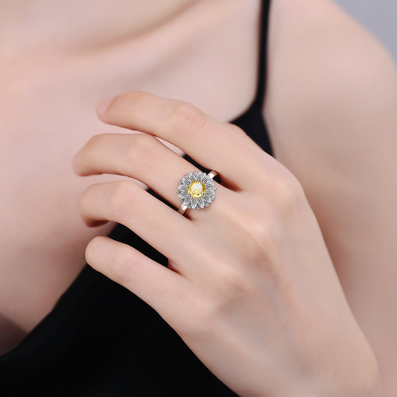 Delicate Artisan Gold Ring