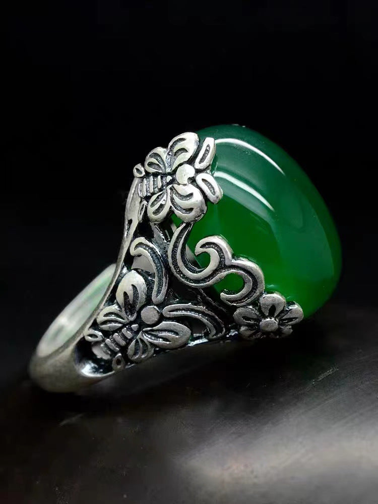 Delicate Artisan Silver Ring