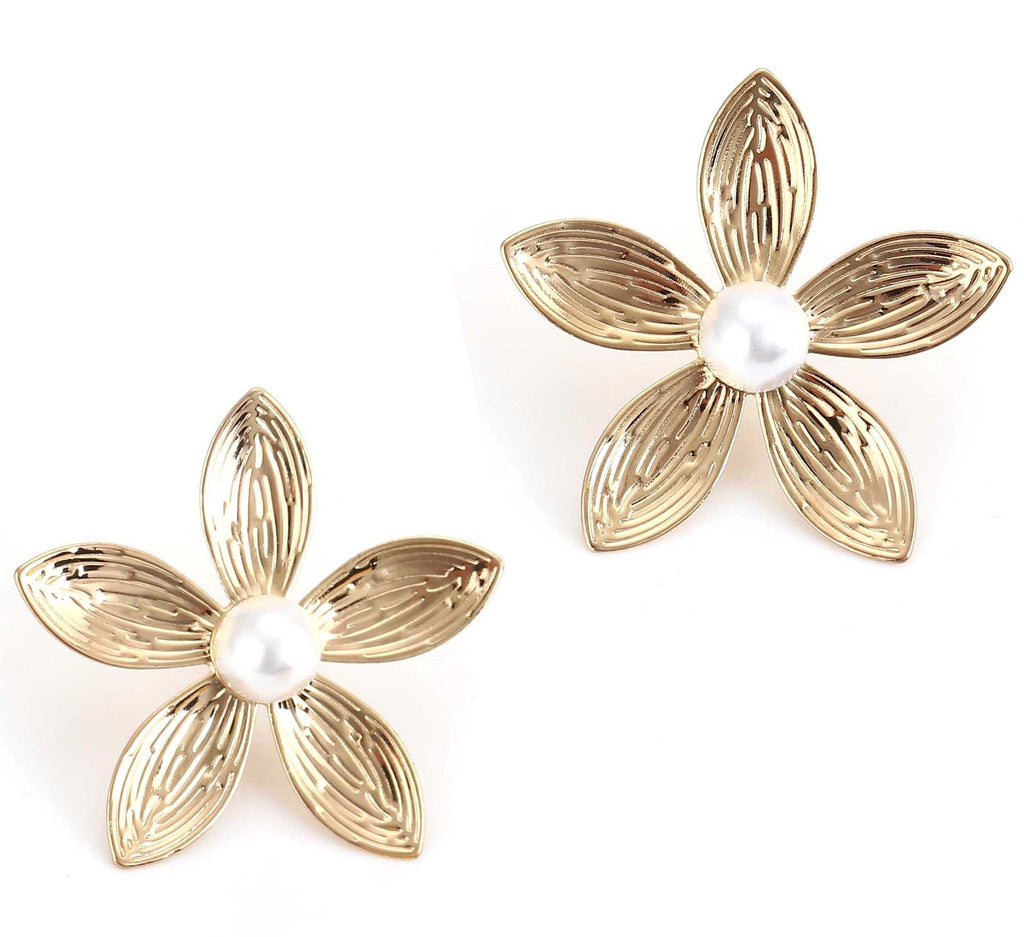 Delicate Artisan Pearl Earring