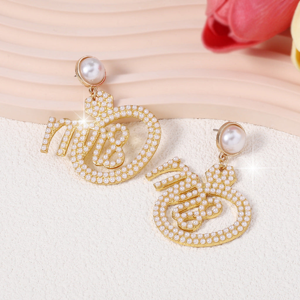 Vintage Handmade Pearl Earring