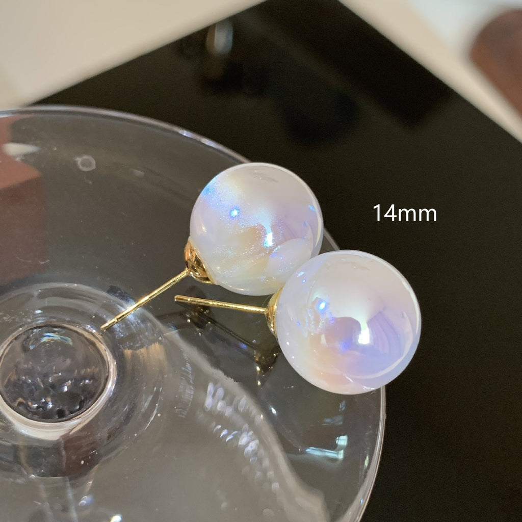 Delicate Artisan Pearl Earring