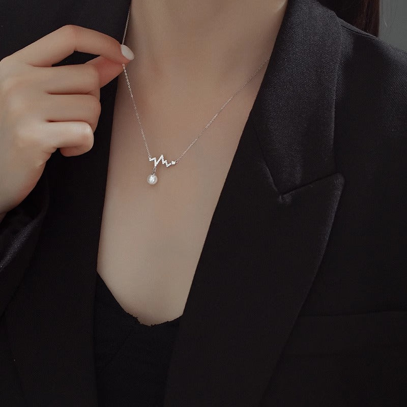 Delicate Artisan Pearl Necklace