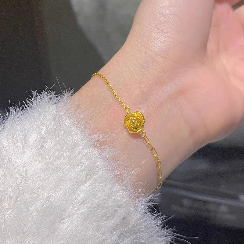 Delicate Artisan Gold Bracelet