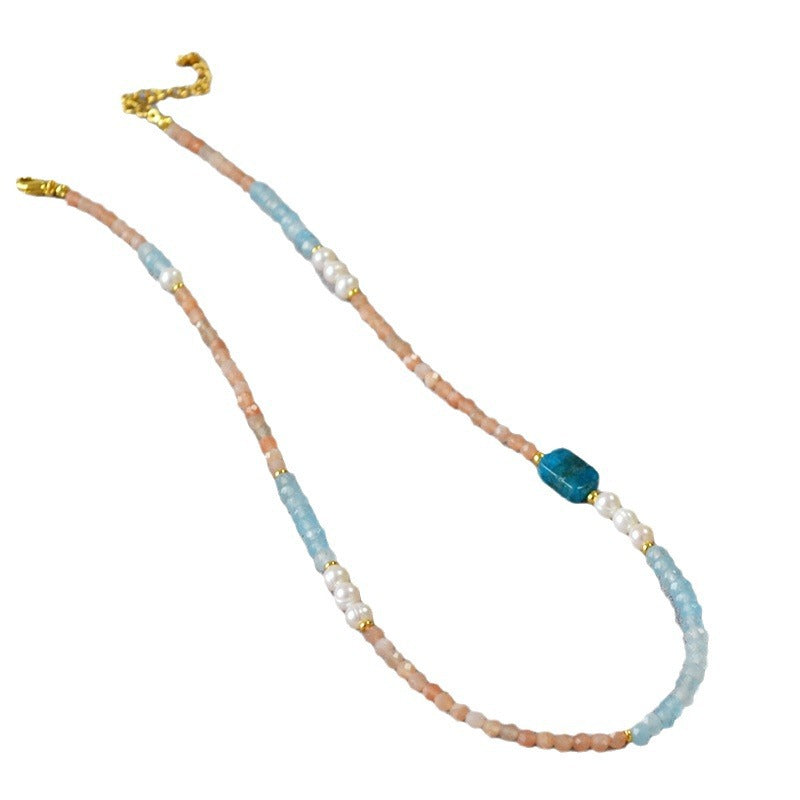Delicate Artisan Pearl Necklace