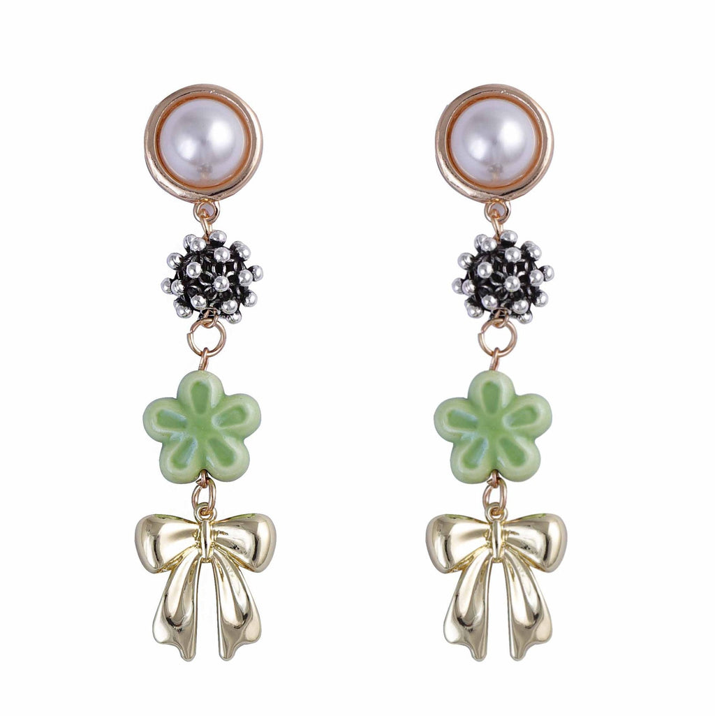 Delicate Artisan Pearl Earring