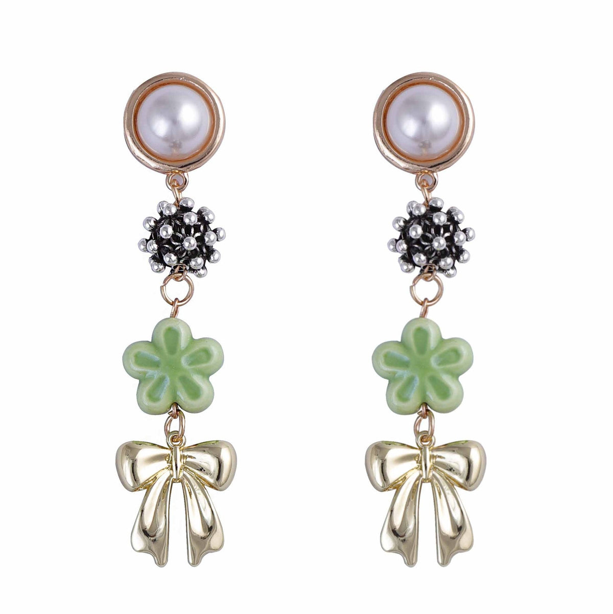 Delicate Artisan Pearl Earring