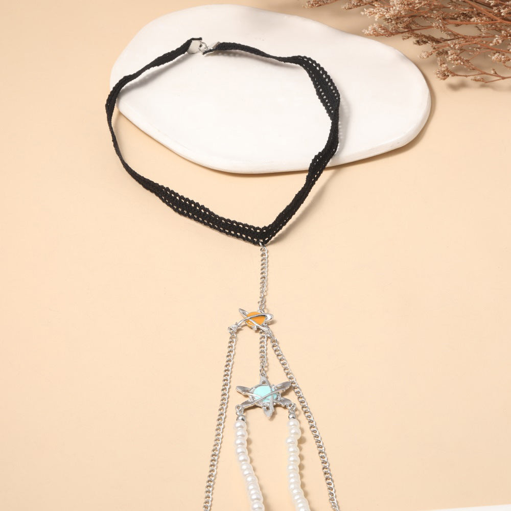 Delicate Artisan Pearl Pendant