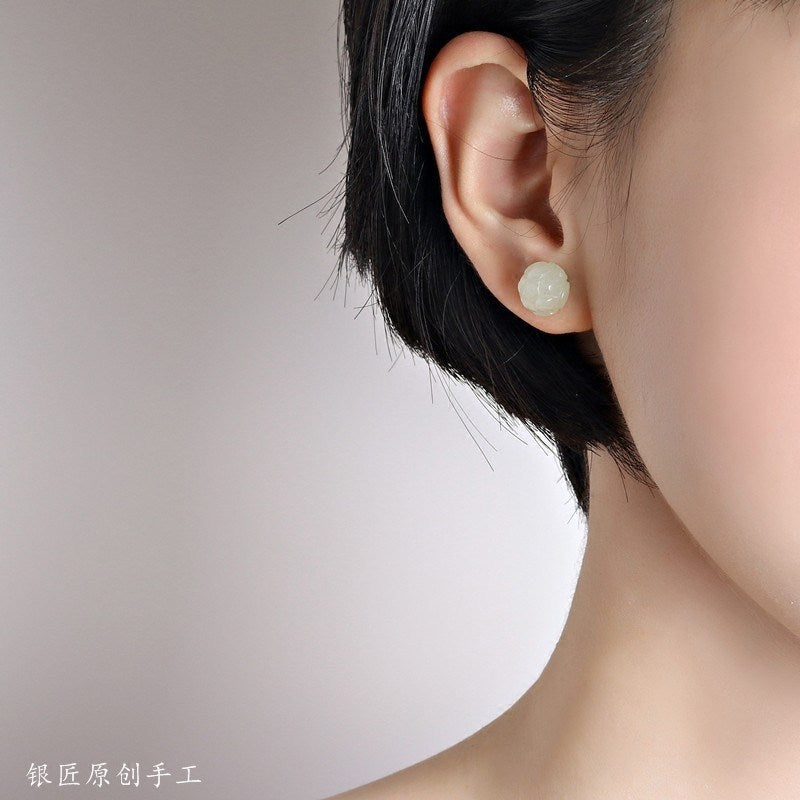 Classic Silver Earring with Timeless Appeal