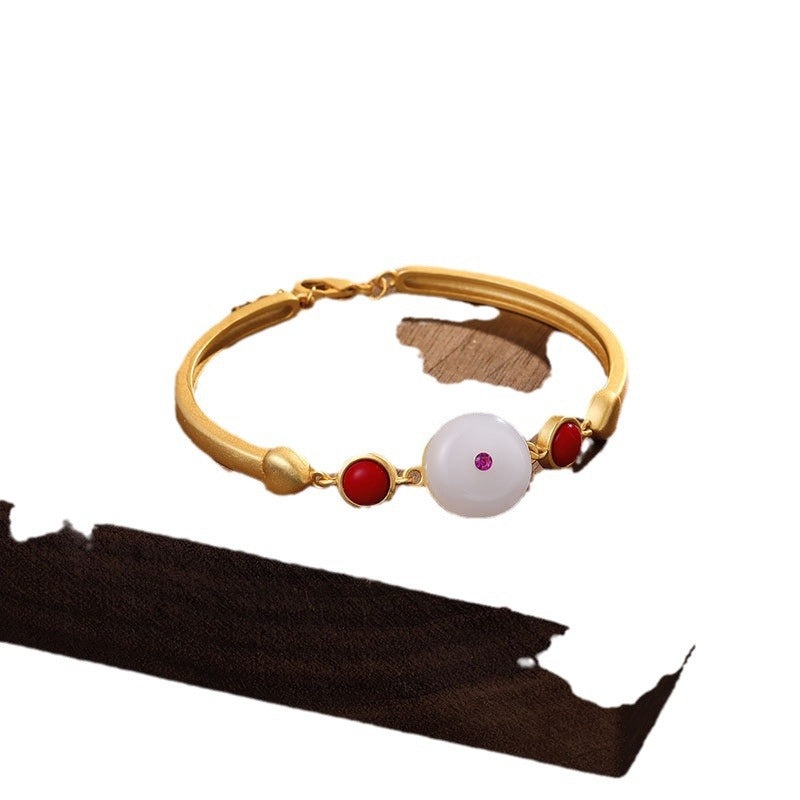 Vintage Handmade Gold Bracelet