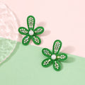 Delicate Artisan Pearl Earring