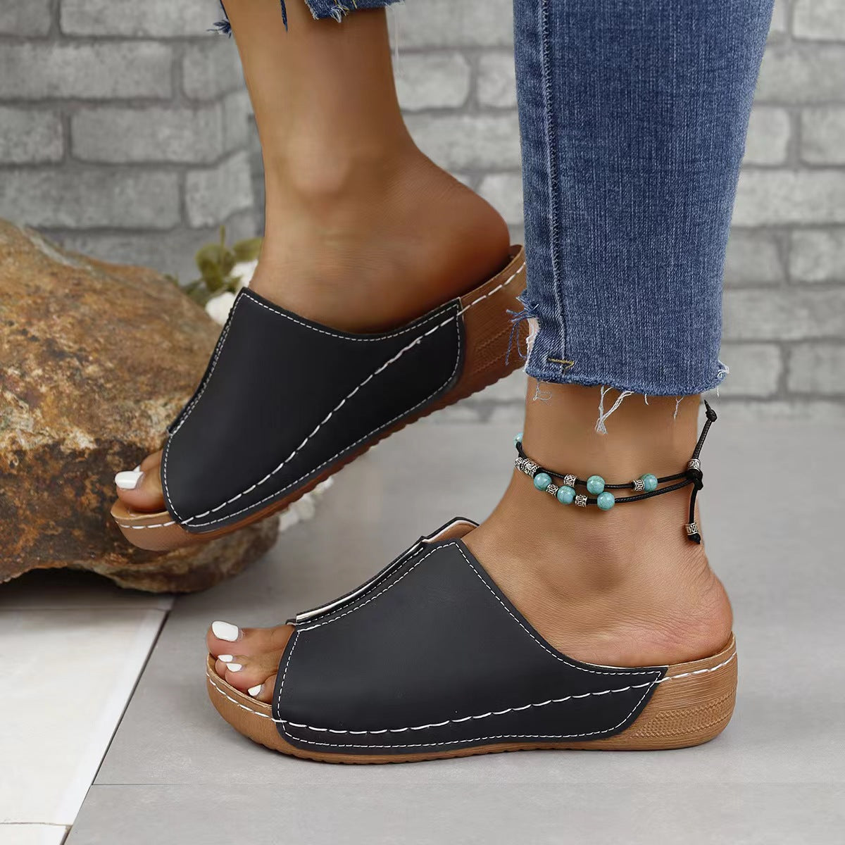 Classic Orthopedic Sandals with Timeless Style