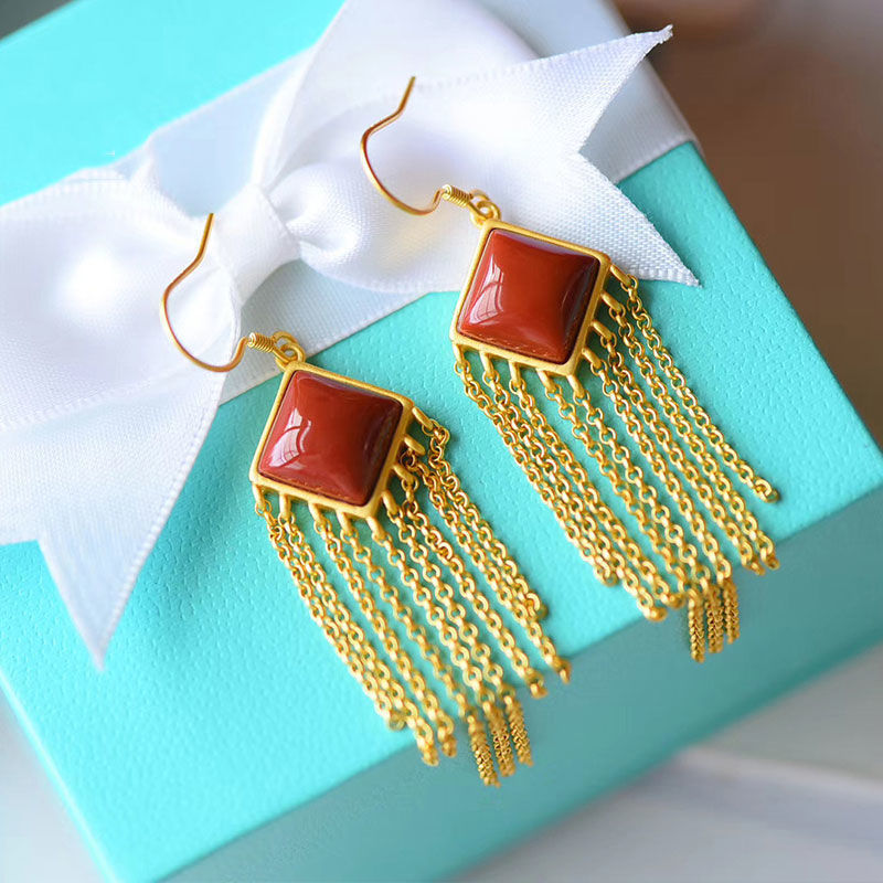 Delicate Artisan Silver Earring