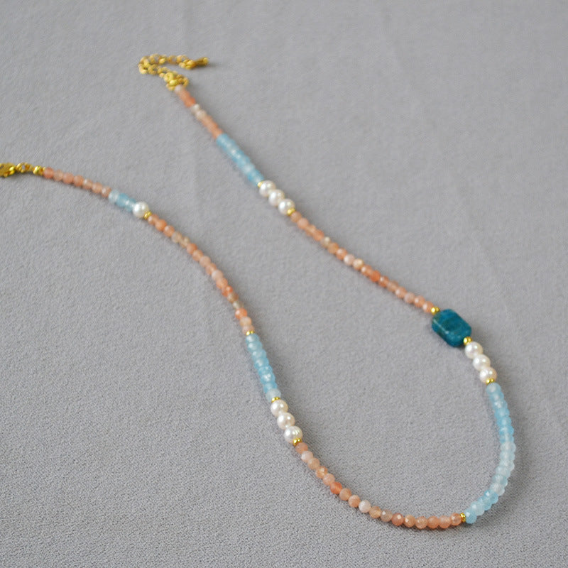 Delicate Artisan Pearl Necklace