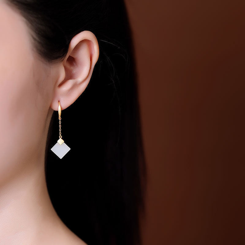 Beautiful Silver Earring with Unique Style