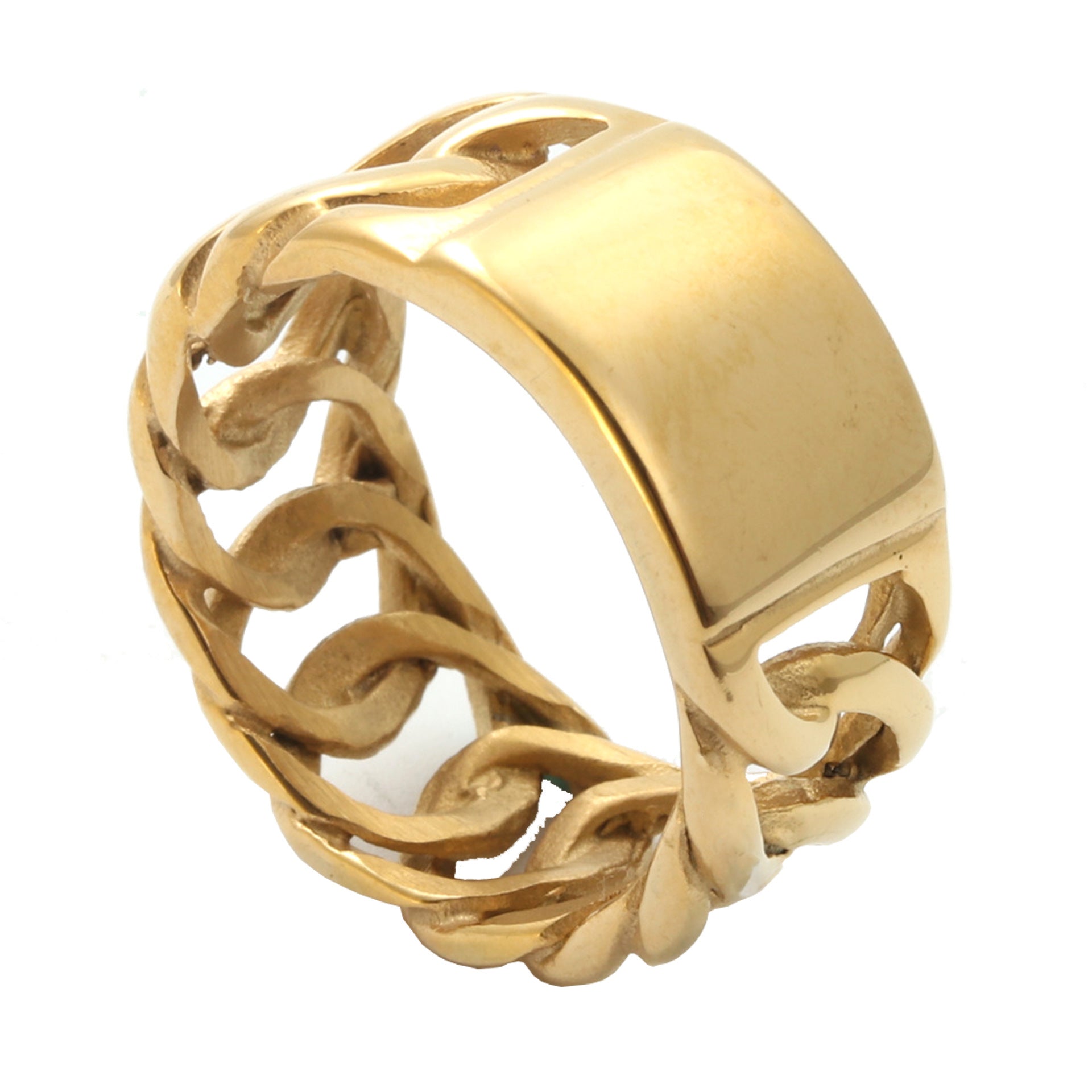 Classic Gold Ring with Timeless Appeal