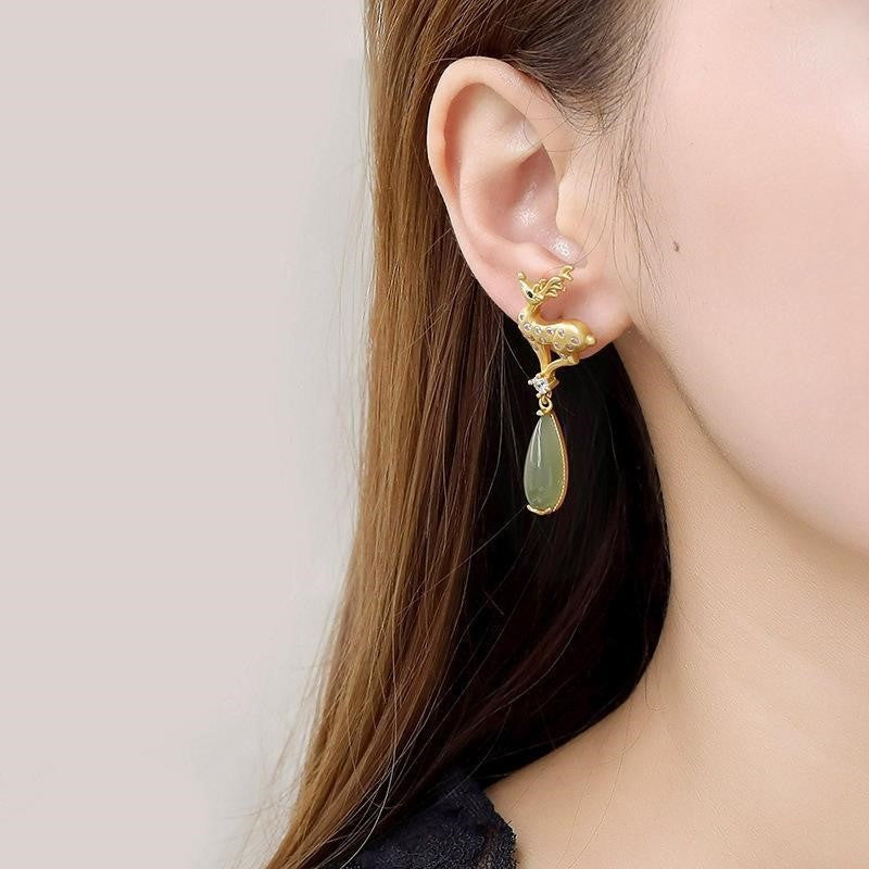 Delicate Artisan Silver Earring