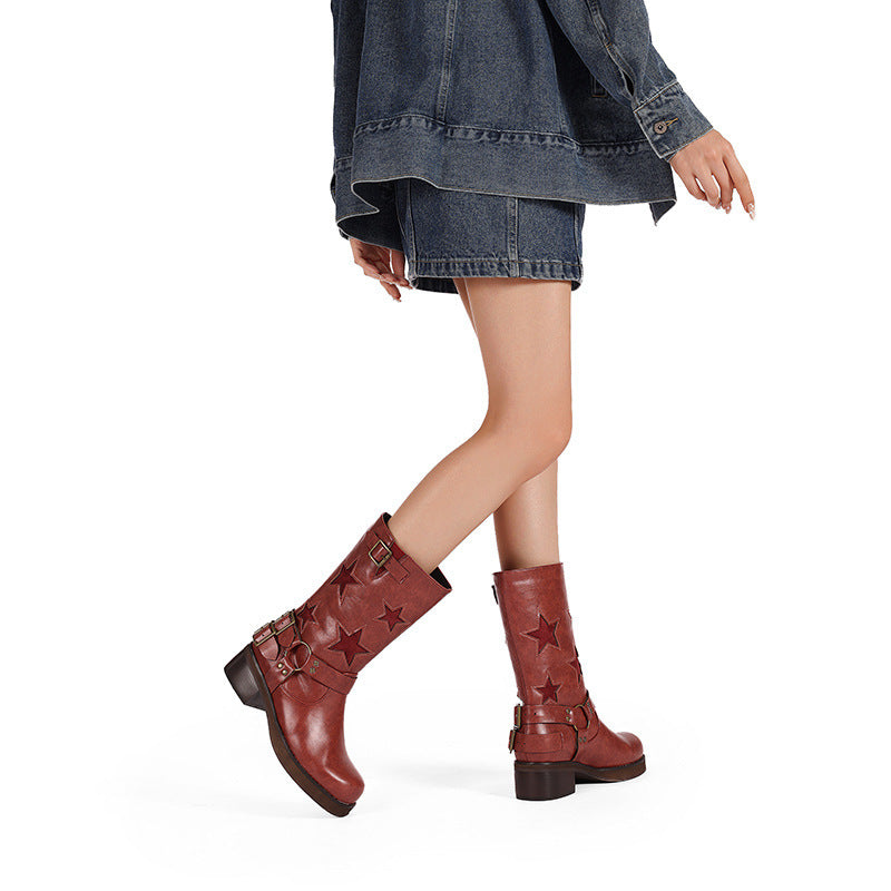 Vintage Inspired Orthopedic Boots