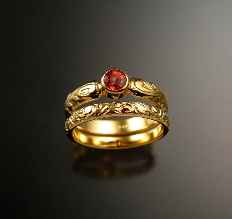 Romantic Gold Ring for Special Moments