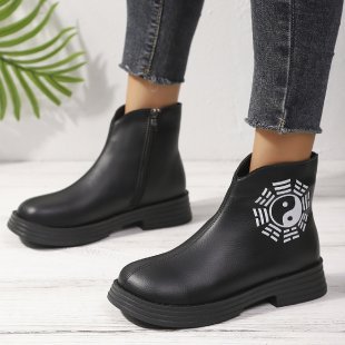 Classic Orthopedic Boots with Timeless Style