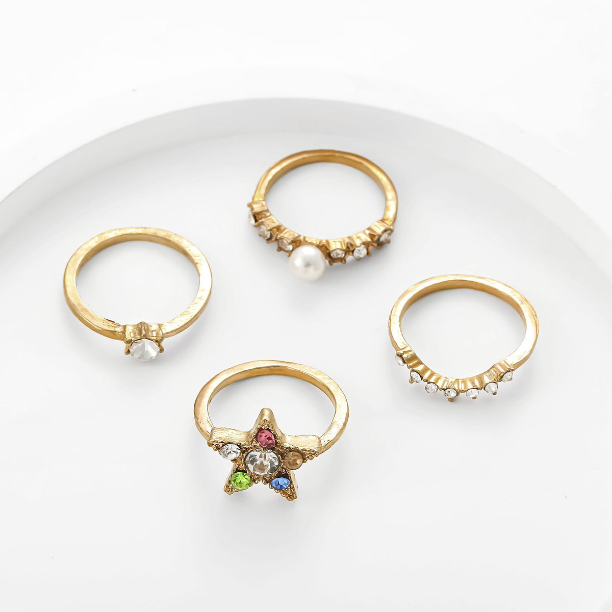 Delicate Artisan Gold Set